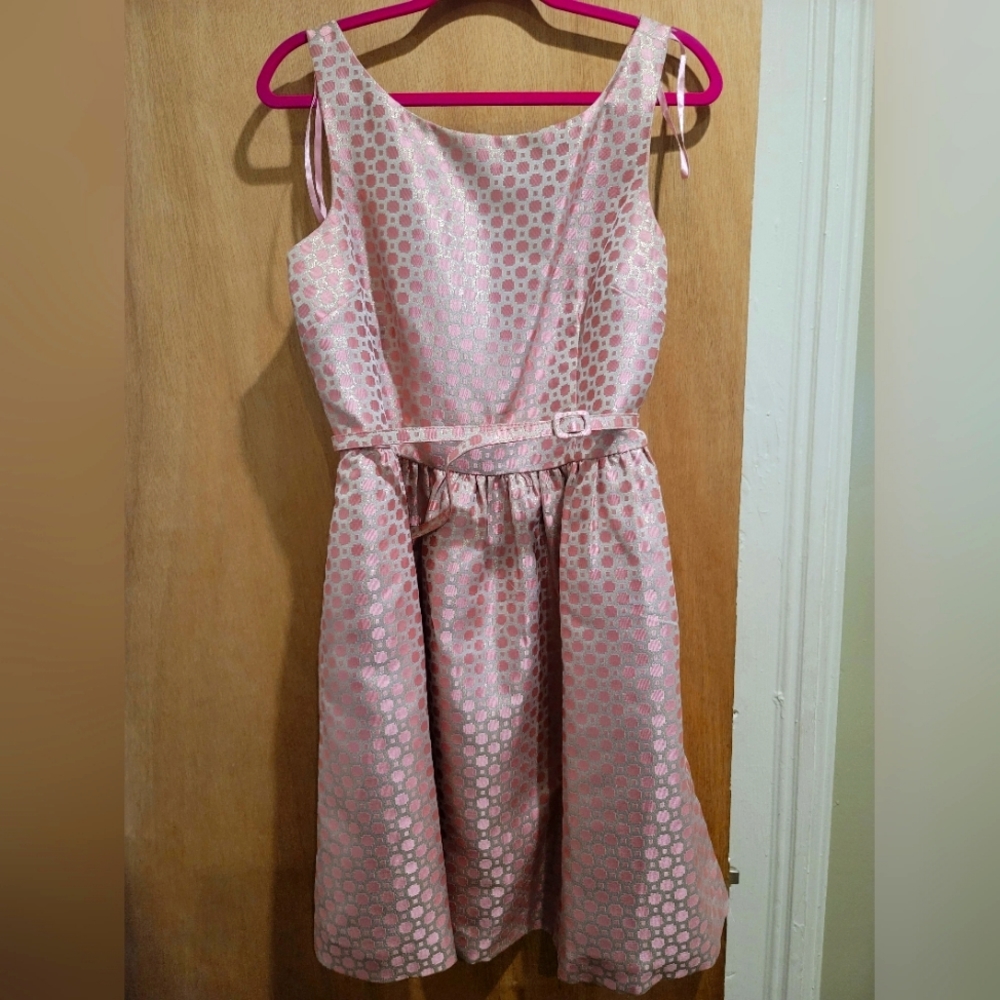 Pink & Silver Dress size 14